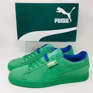 suede classic v2 aop men's sneakers